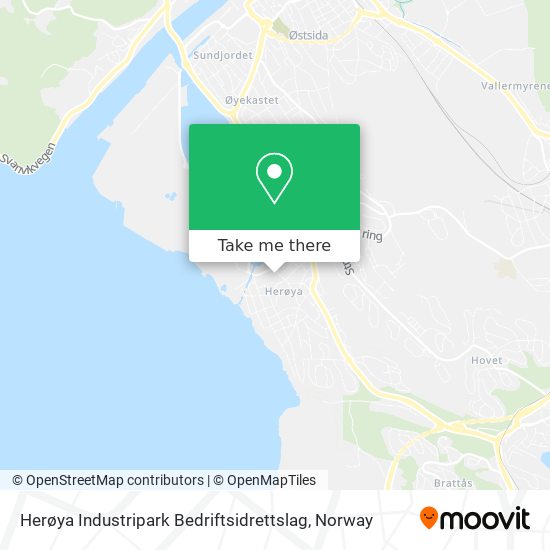 Herøya Industripark Bedriftsidrettslag map