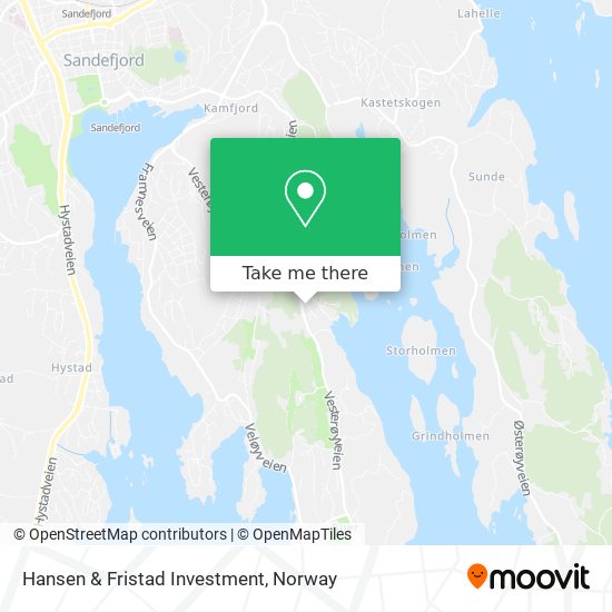 Hansen & Fristad Investment map