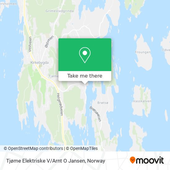 Tjøme Elektriske V / Arnt O Jansen map