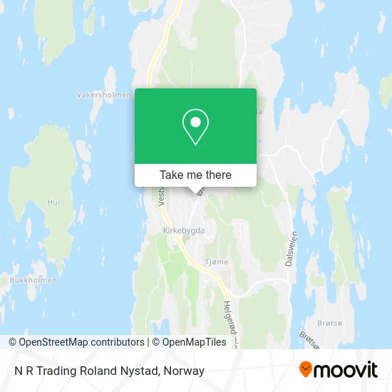 N R Trading Roland Nystad map