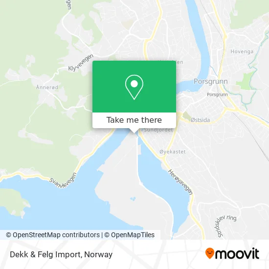 Dekk & Felg Import map