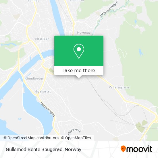 Gullsmed Bente Baugerød map