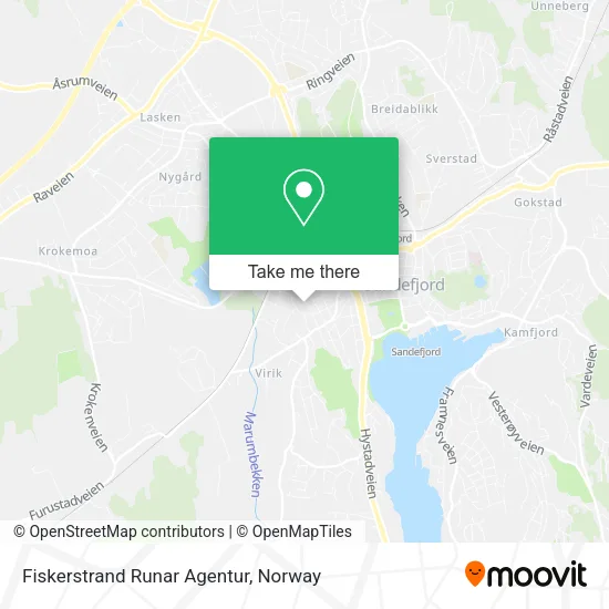 Fiskerstrand Runar Agentur map