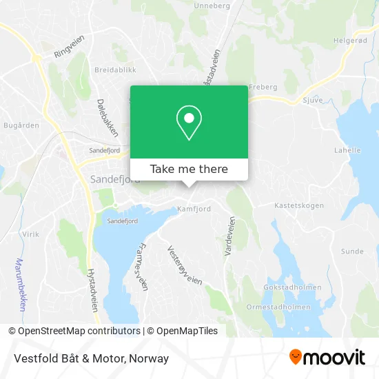 Vestfold Båt & Motor map