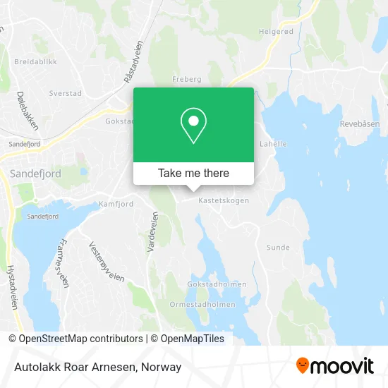 Autolakk Roar Arnesen map