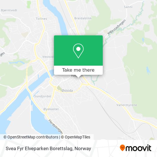 Svea Fyr Elveparken Borettslag map