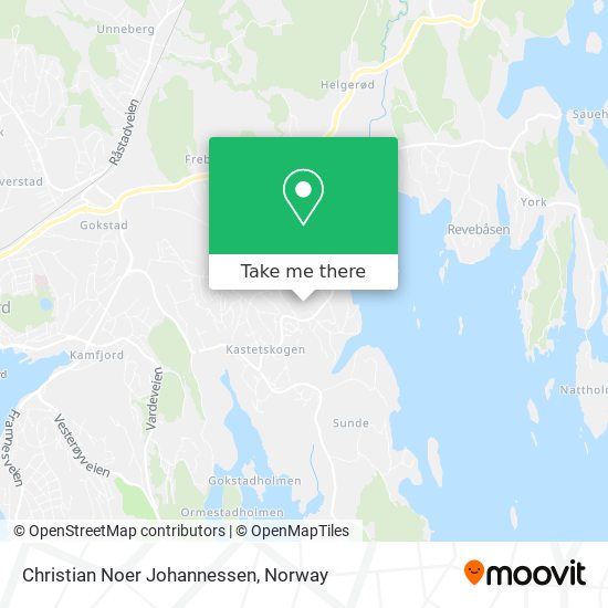 Christian Noer Johannessen map