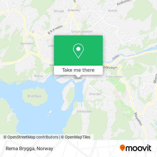Rema Brygga map
