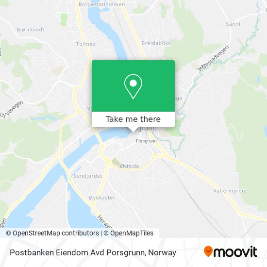 Postbanken Eiendom Avd Porsgrunn map