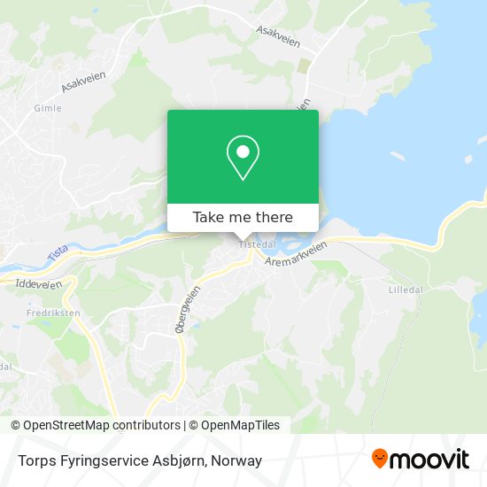 Torps Fyringservice Asbjørn map