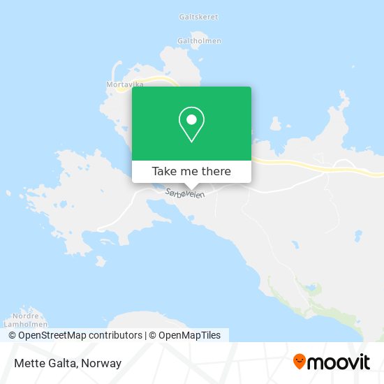 Mette Galta map