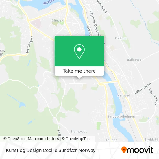 Kunst og Design Cecilie Sundfær map