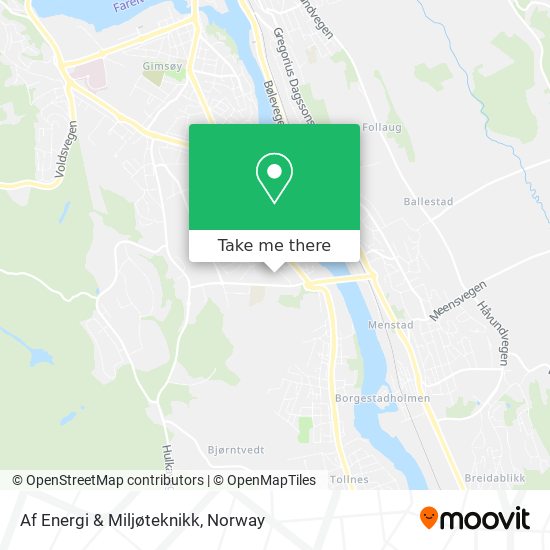 Af Energi & Miljøteknikk map