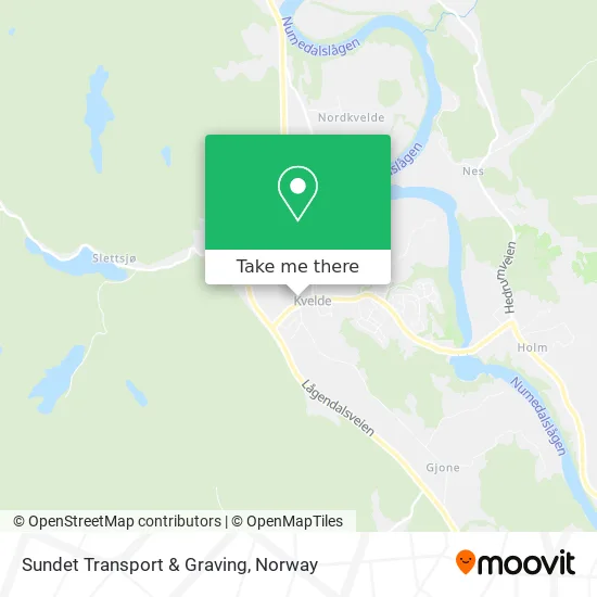 Sundet Transport & Graving map