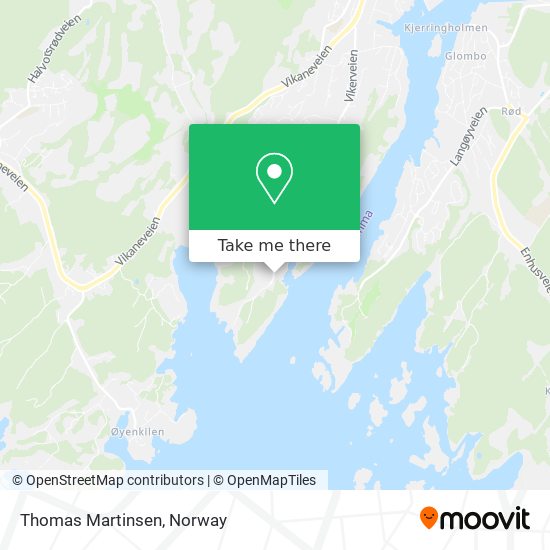 Thomas Martinsen map