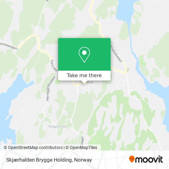 Skjærhalden Brygge Holding map
