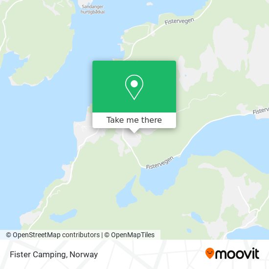 Fister Camping map