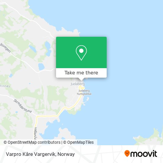 Varpro Kåre Vargervik map