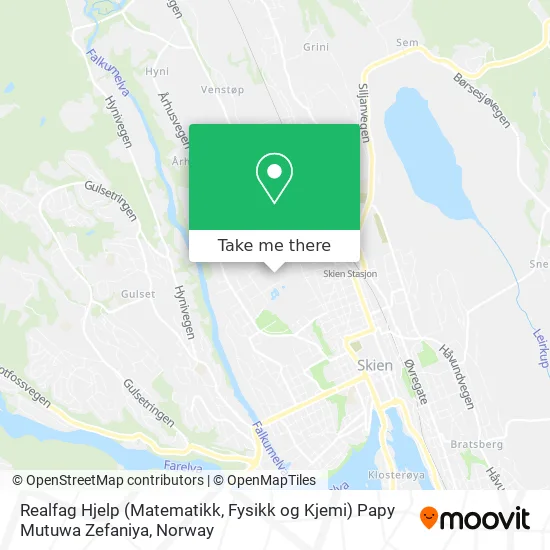 Realfag Hjelp (Matematikk, Fysikk og Kjemi) Papy Mutuwa Zefaniya map