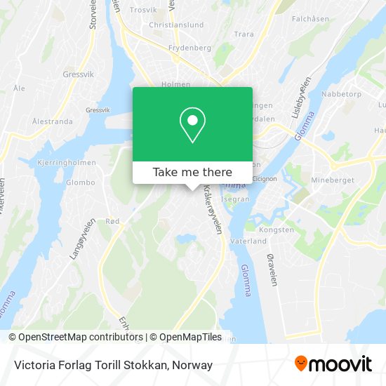 Victoria Forlag Torill Stokkan map