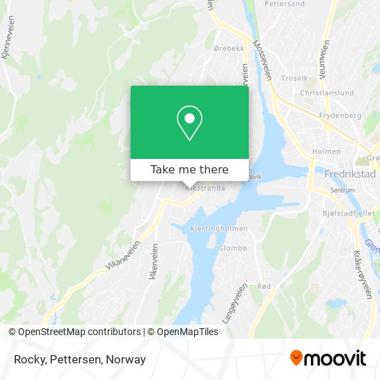 Rocky, Pettersen map