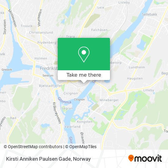 Kirsti Anniken Paulsen Gade map