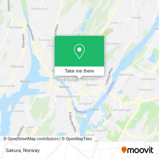 Sakura map