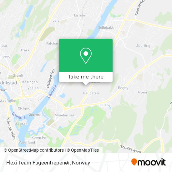 Flexi Team Fugeentrepenør map