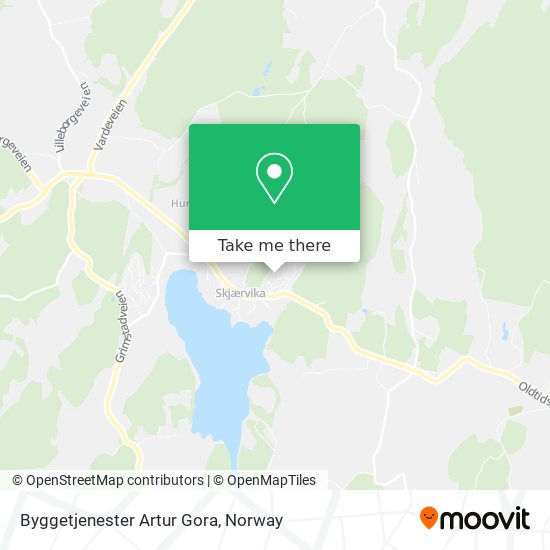 Byggetjenester Artur Gora map