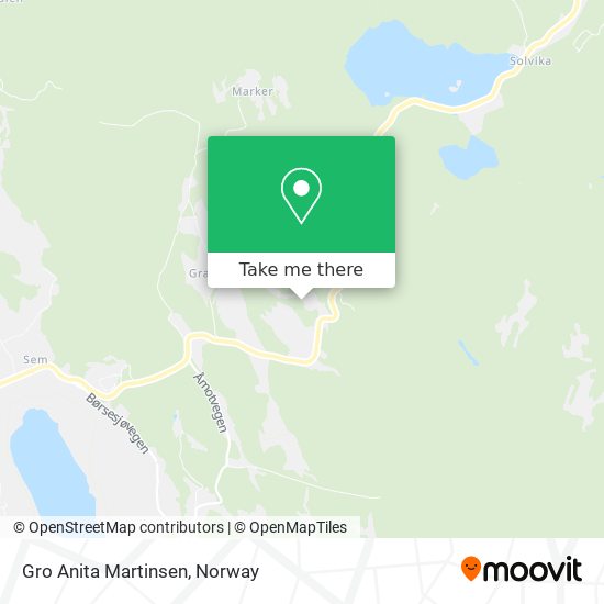 Gro Anita Martinsen map