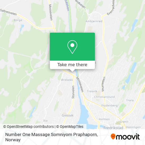 Number One Massage Somniyom Praphaporn map