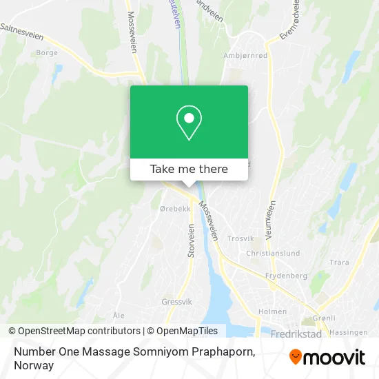 Number One Massage Somniyom Praphaporn map