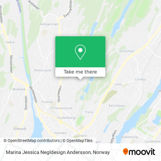 Marina Jessica Negldesign Andersson map