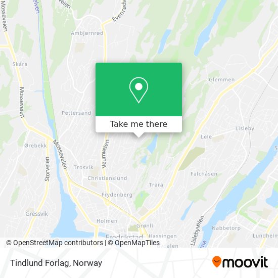 Tindlund Forlag map