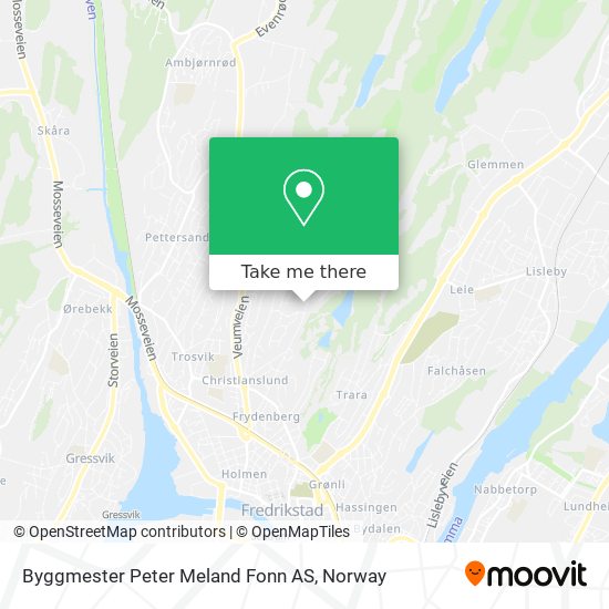 Byggmester Peter Meland Fonn AS map
