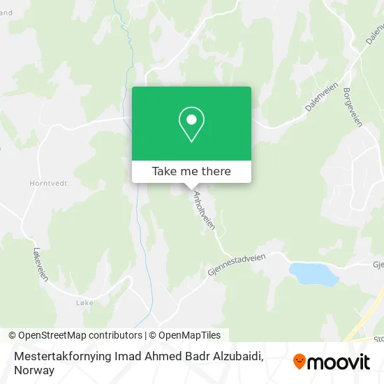 Mestertakfornying Imad Ahmed Badr Alzubaidi map