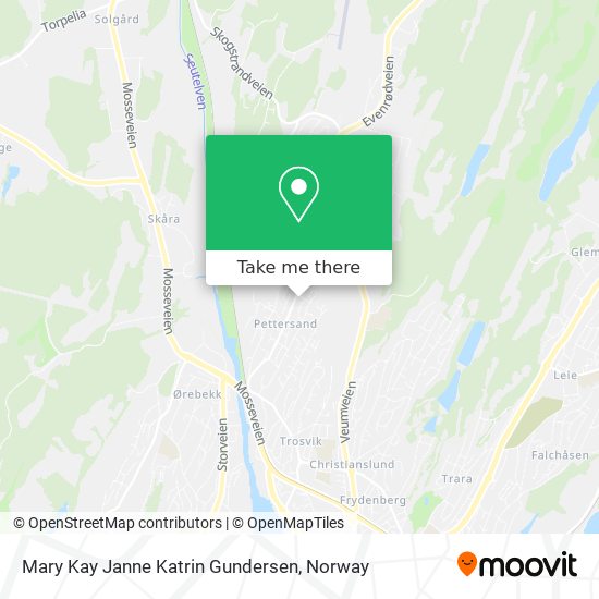 Mary Kay Janne Katrin Gundersen map