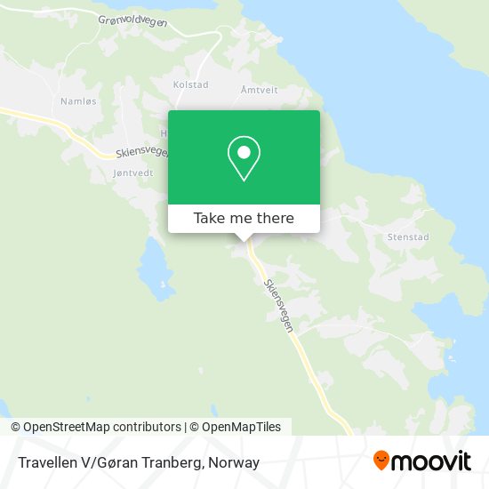 Travellen V/Gøran Tranberg map
