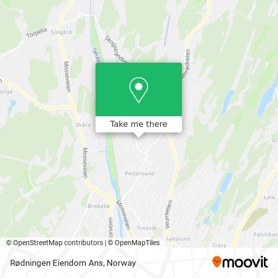 Rødningen Eiendom Ans map