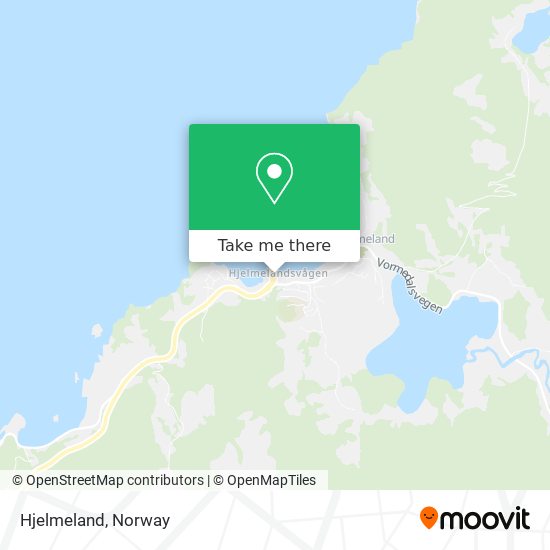 Hjelmeland map