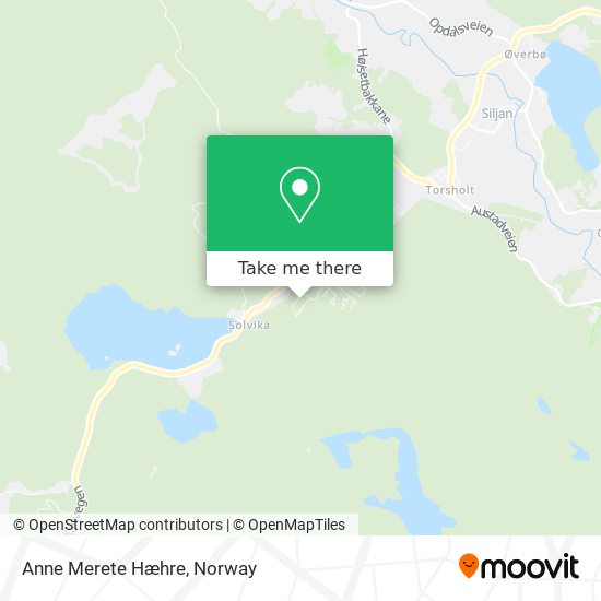 Anne Merete Hæhre map