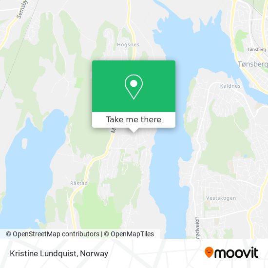 Kristine Lundquist map