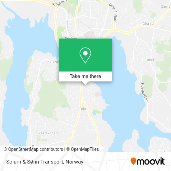 Solum & Sønn Transport map