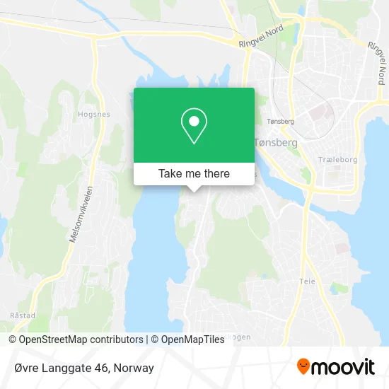 Øvre Langgate 46 map