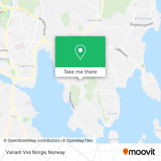 Variant Vvs Norge map