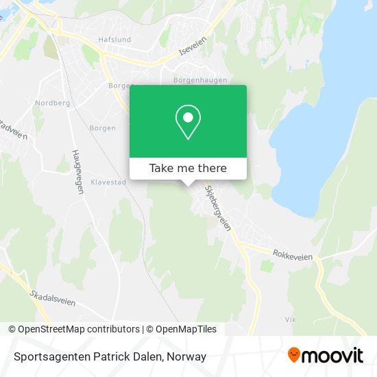 Sportsagenten Patrick Dalen map