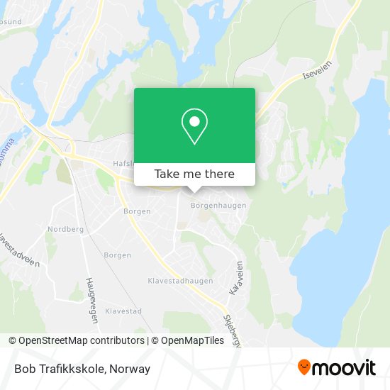 Bob Trafikkskole map