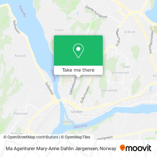 Ma Agenturer Mary-Anne Dahlin Jørgensen map