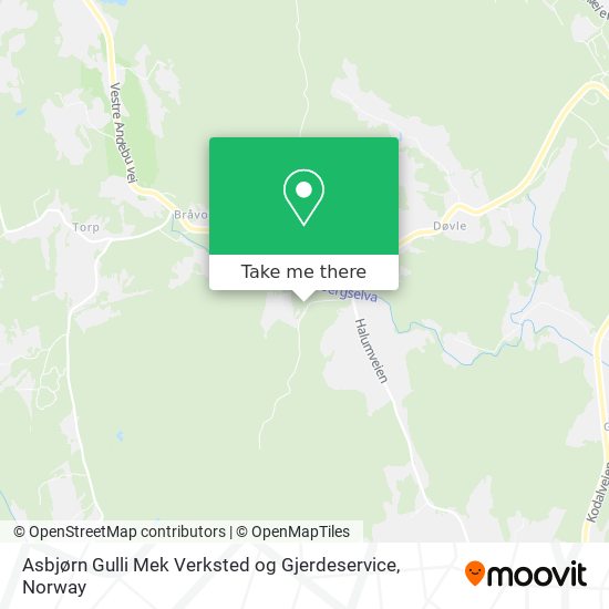 Asbjørn Gulli Mek Verksted og Gjerdeservice map