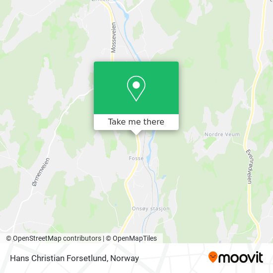 Hans Christian Forsetlund map